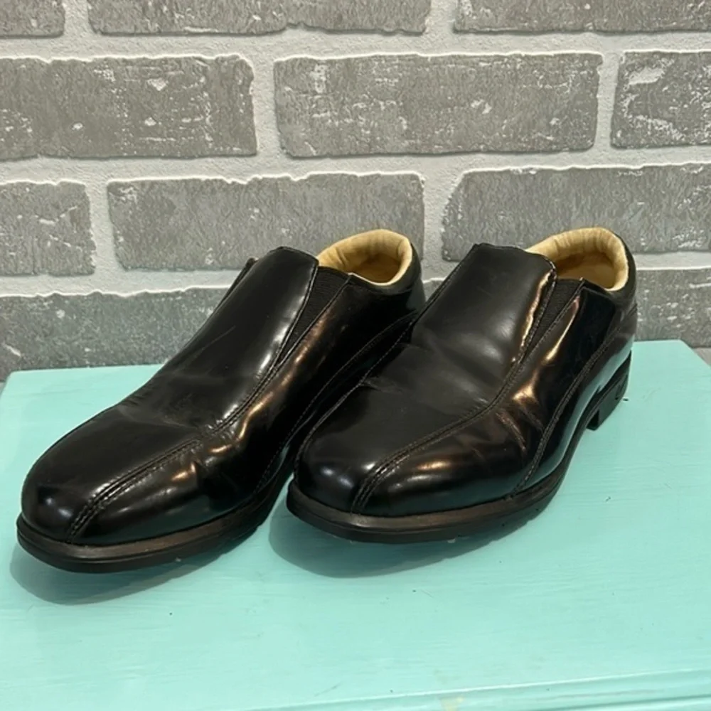 Nike‎ Air Comfort Black Leather Slip On Golf Shoes Women’s 8 Low Heel